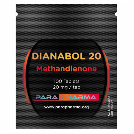 Dianabol 100x 20mg/tab Methandienone